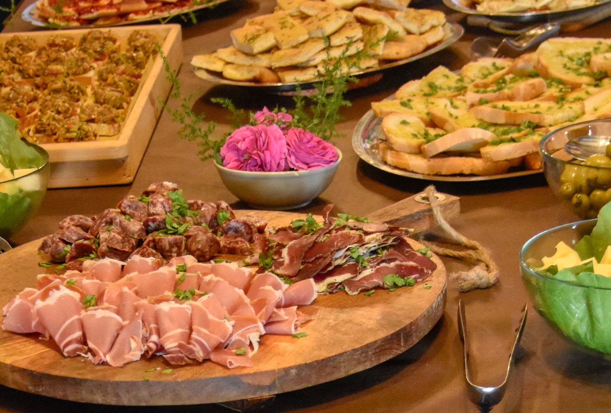 Italian wedding feast Italian wedding feast