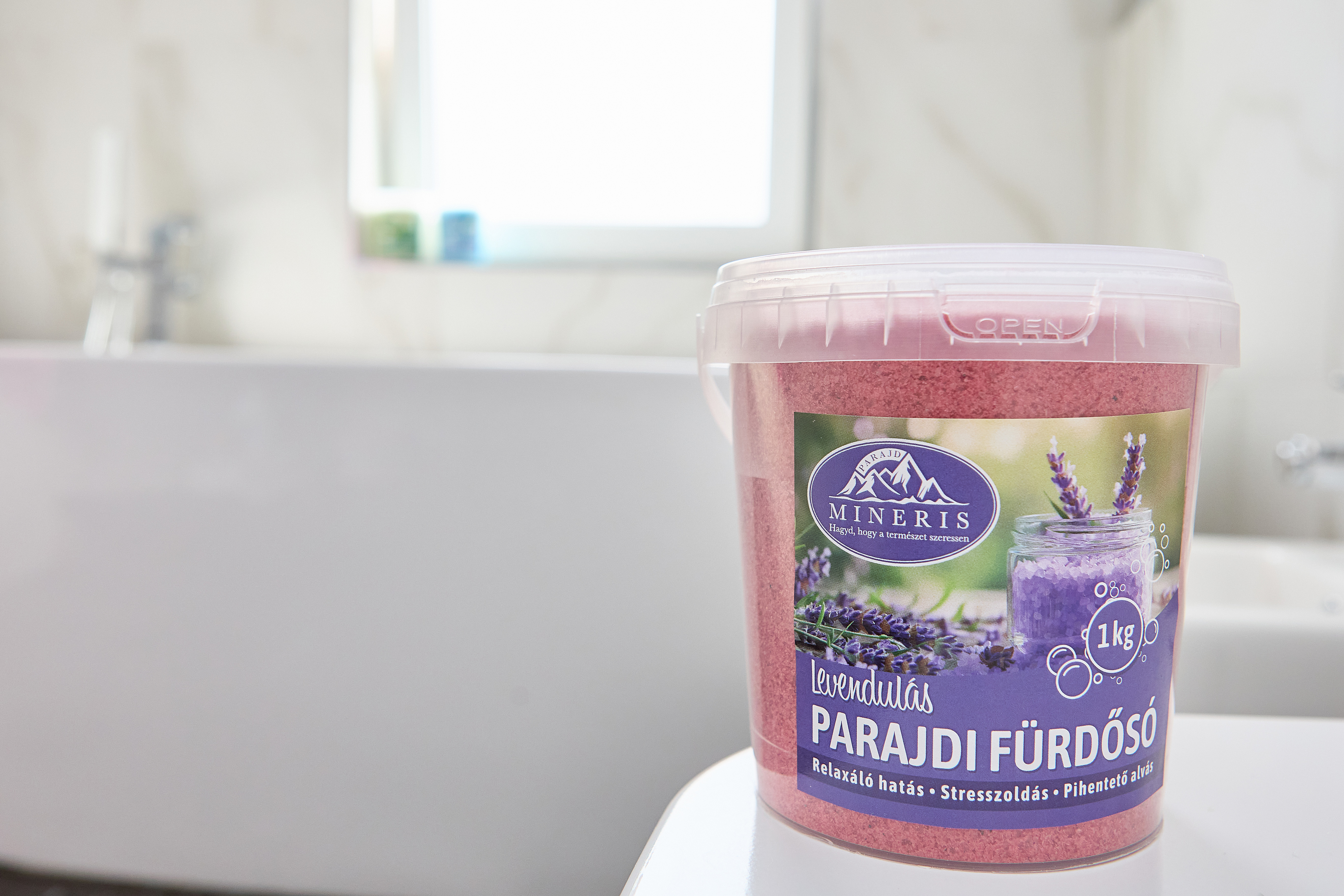 Mineris Levendulás fürdősó – alap