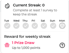 Does PrimeOpinion have survey streaks Does PrimeOpinion have survey streaks