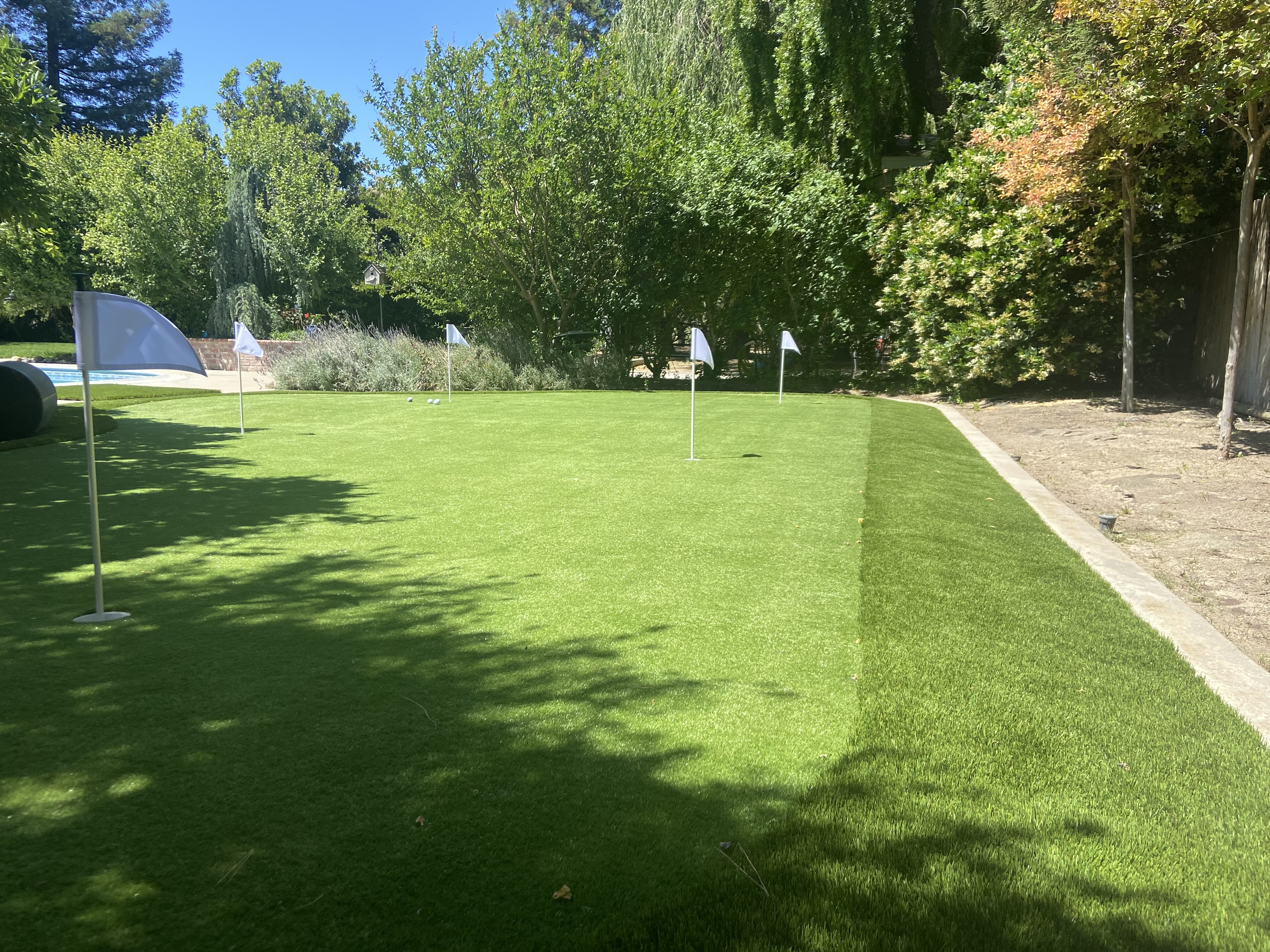 Artificial putting green cost