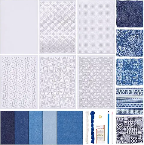 A sahiko stitching kit