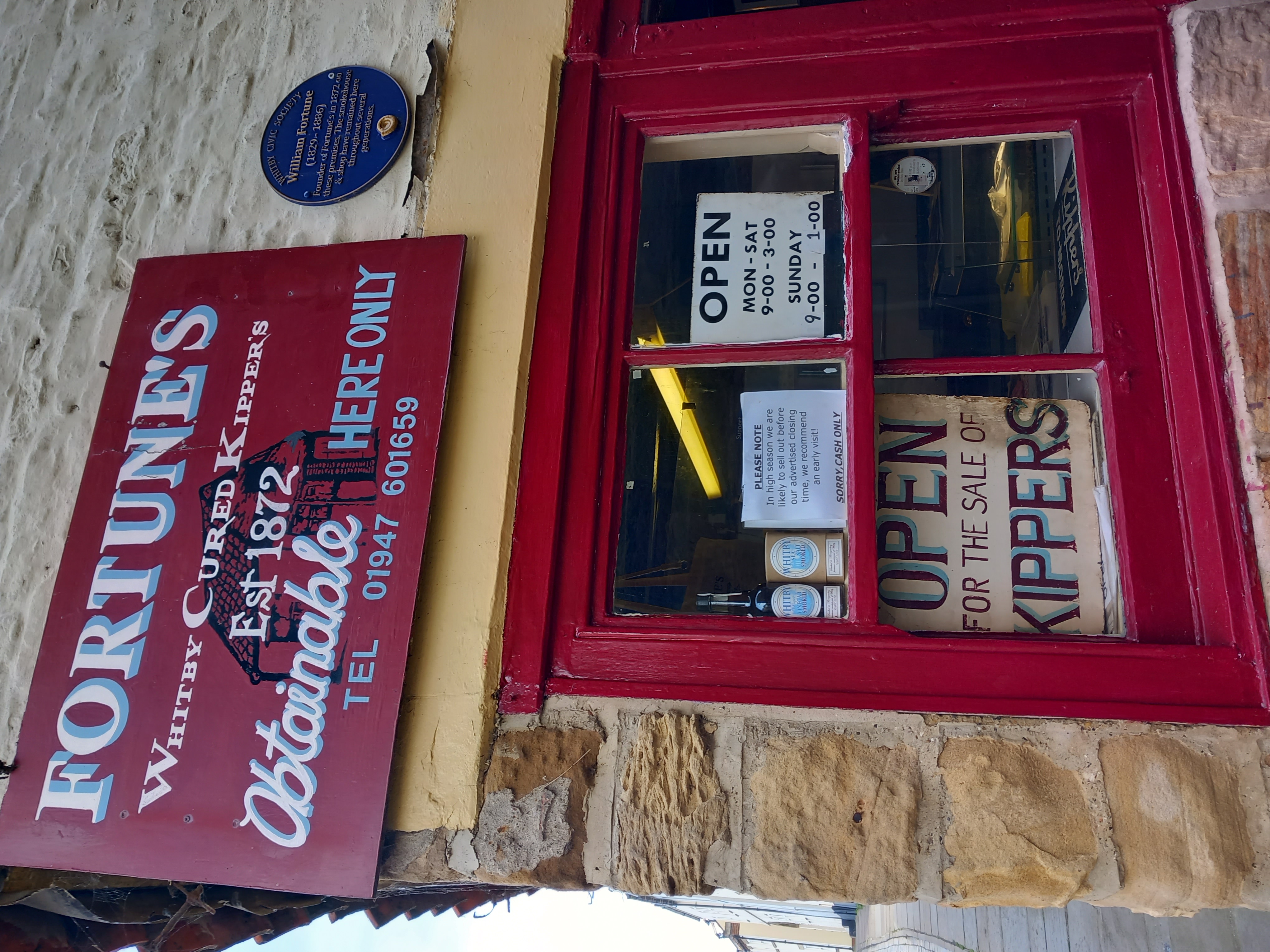 This photo shows the exterior of Fortune's shop in Henrietta Street This photo shows the exterior of Fortune's shop in Henrietta Street