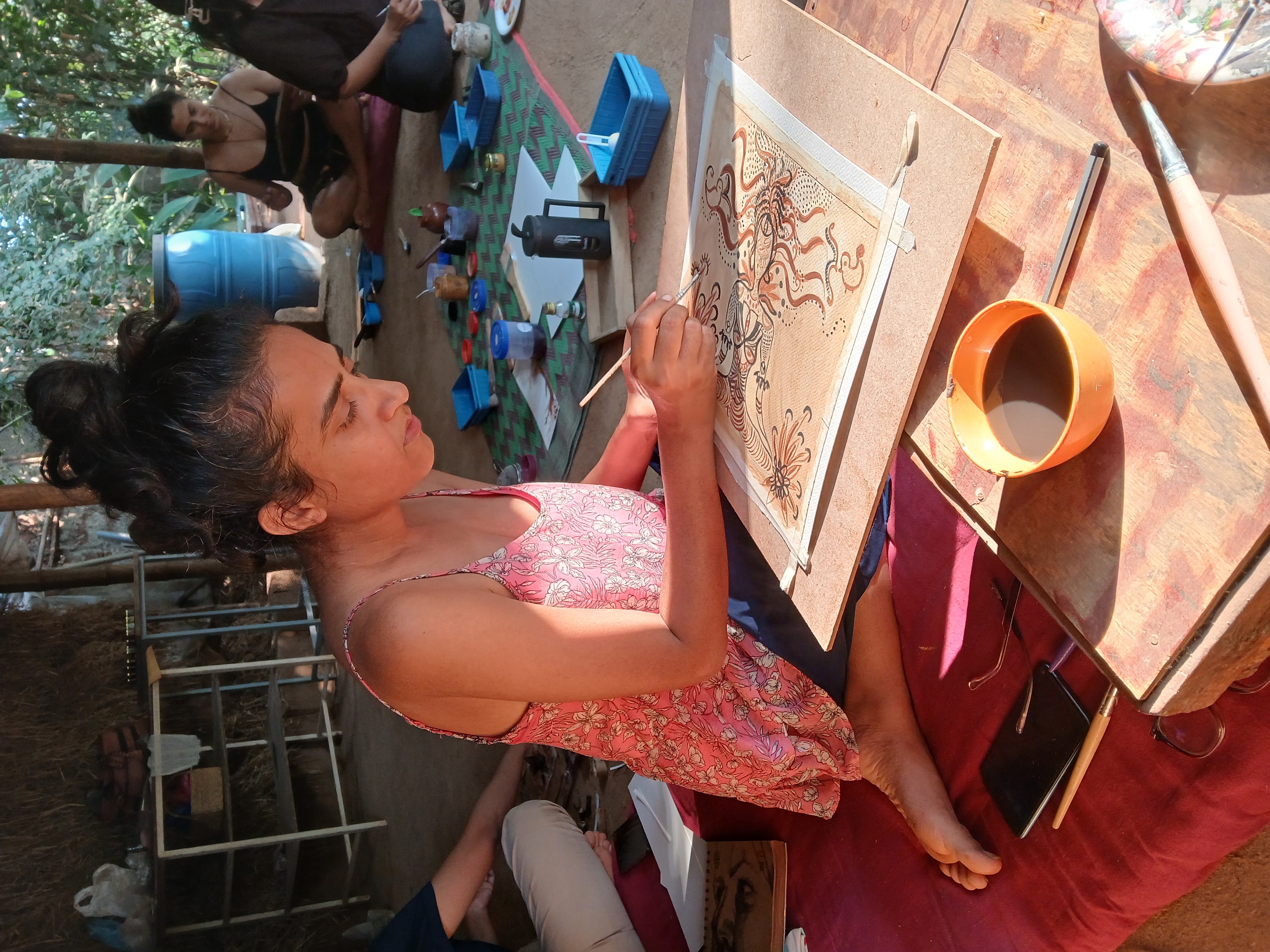 Neha at work Neha at work