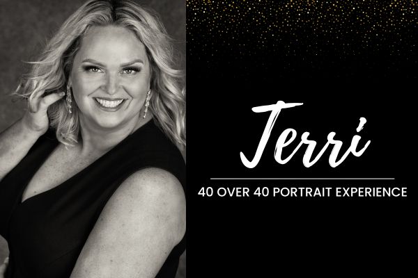 Terri C's 40 over 40 Portrait Experience