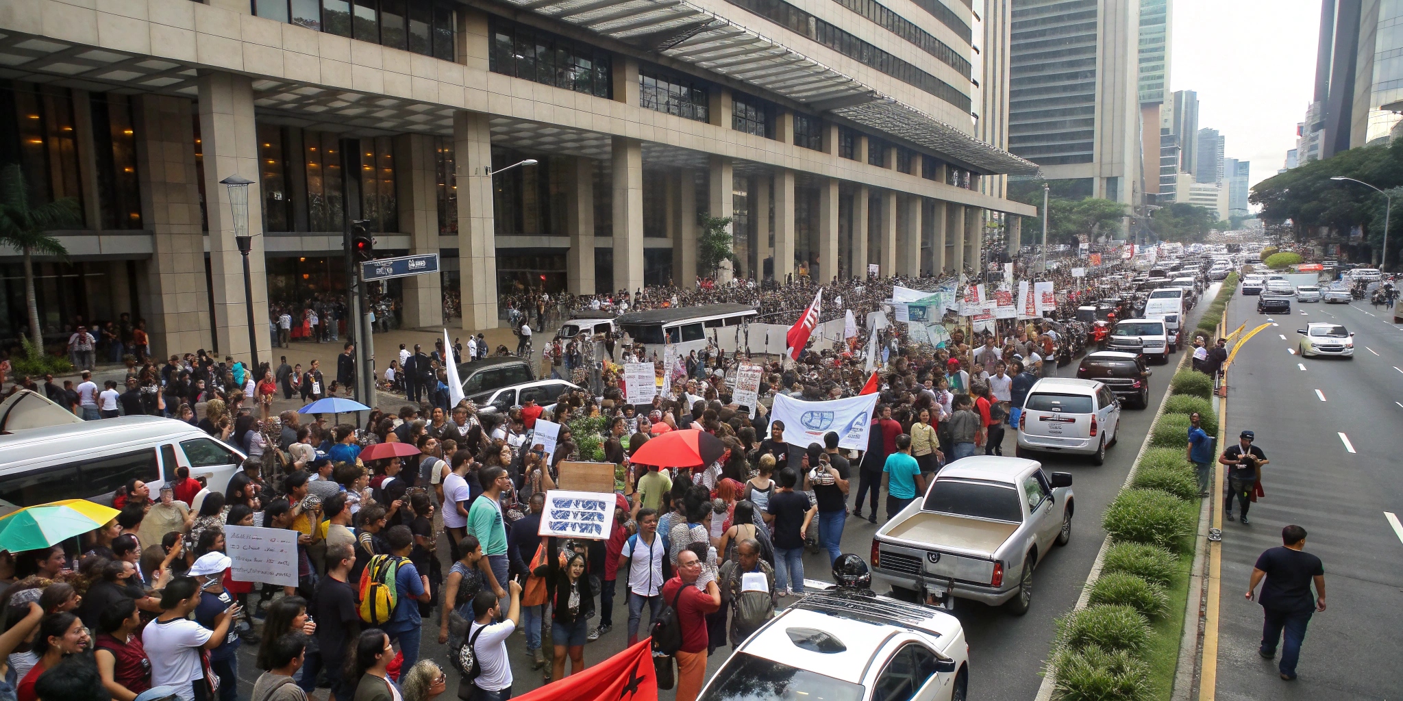 Protesta masiva tras escándalo de reclamos por fraude bancario y malas prácticas financieras. Protesta masiva tras escándalo de reclamos por fraude bancario y malas prácticas financieras.