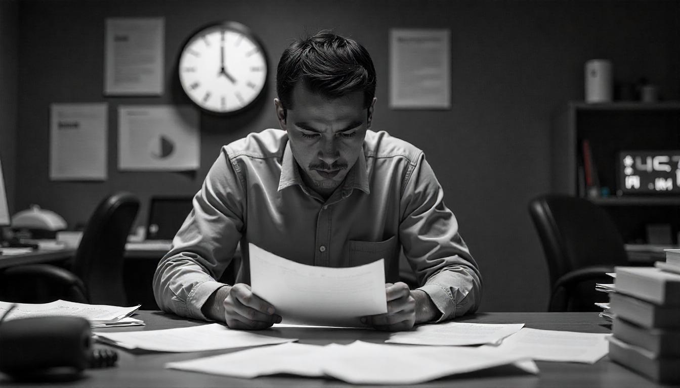 Ejemplo de carga laboral y estrés por falta de automatización en la gestión de oficios judiciales en Chile. Ejemplo de carga laboral y estrés por falta de automatización en la gestión de oficios judiciales en Chile.