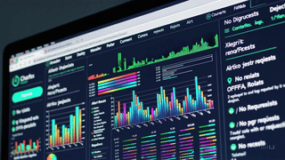 Ejemplo de dashboard con resultados medibles de la aplicación de inteligencia artificial en empresas para optimizar procesos.