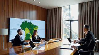 Ejecutivo expone análisis regional del impacto del Procon Brasil en distintos estados para negocios internacionales.