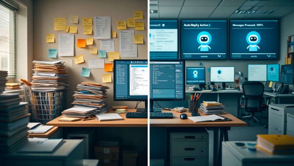 Comparación entre una gestión tradicional del área legal corporativa y una automatizada mediante el uso de herramientas de inteligencia artificial diseñadas para empresas. Comparación entre una gestión tradicional del área legal corporativa y una automatizada mediante el uso de herramientas de inteligencia artificial diseñadas para empresas.