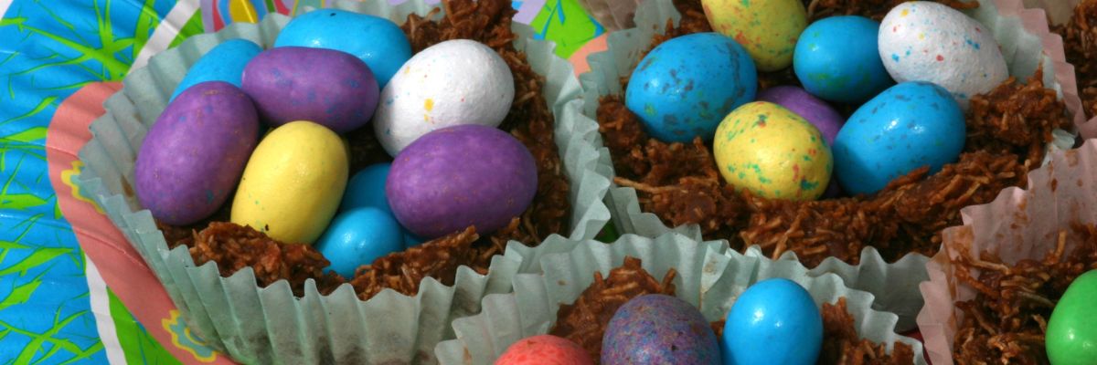 easter chocolate nests easter chocolate nests