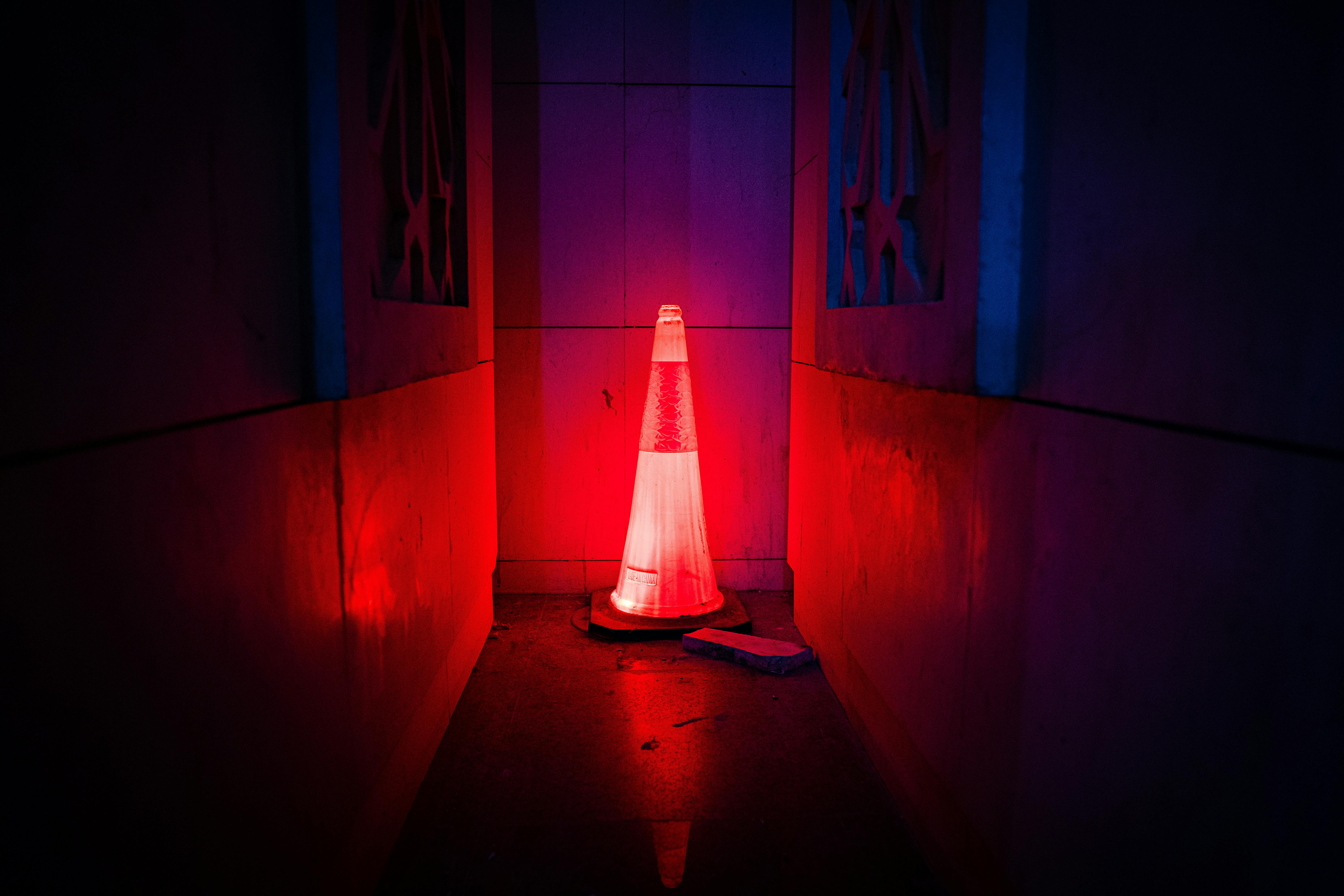 warning cone warning cone