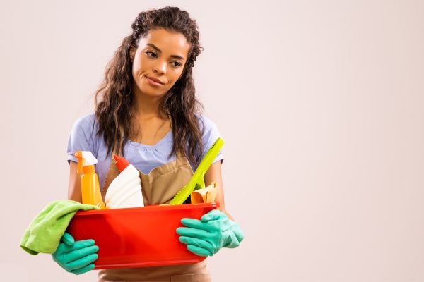 cleaning girl cleaning girl