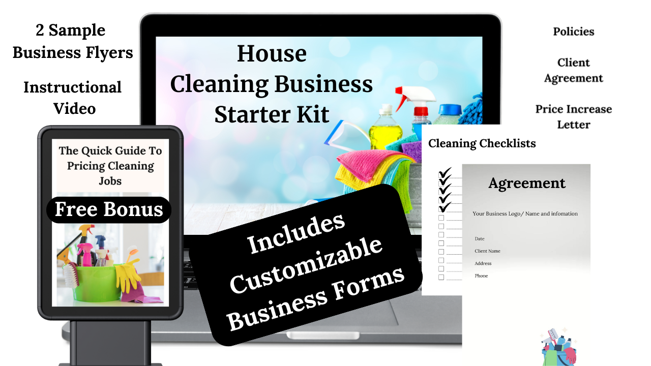 House cleaning business starter kit House cleaning business starter kit