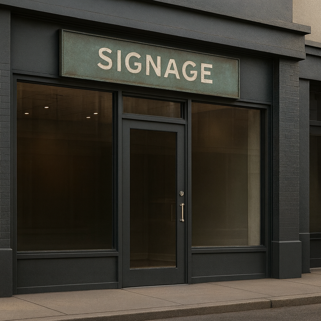 Complete storefront makeover showcase