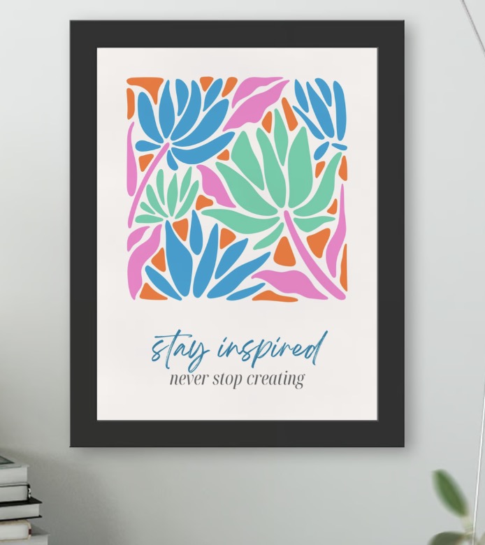 stay inspired poster