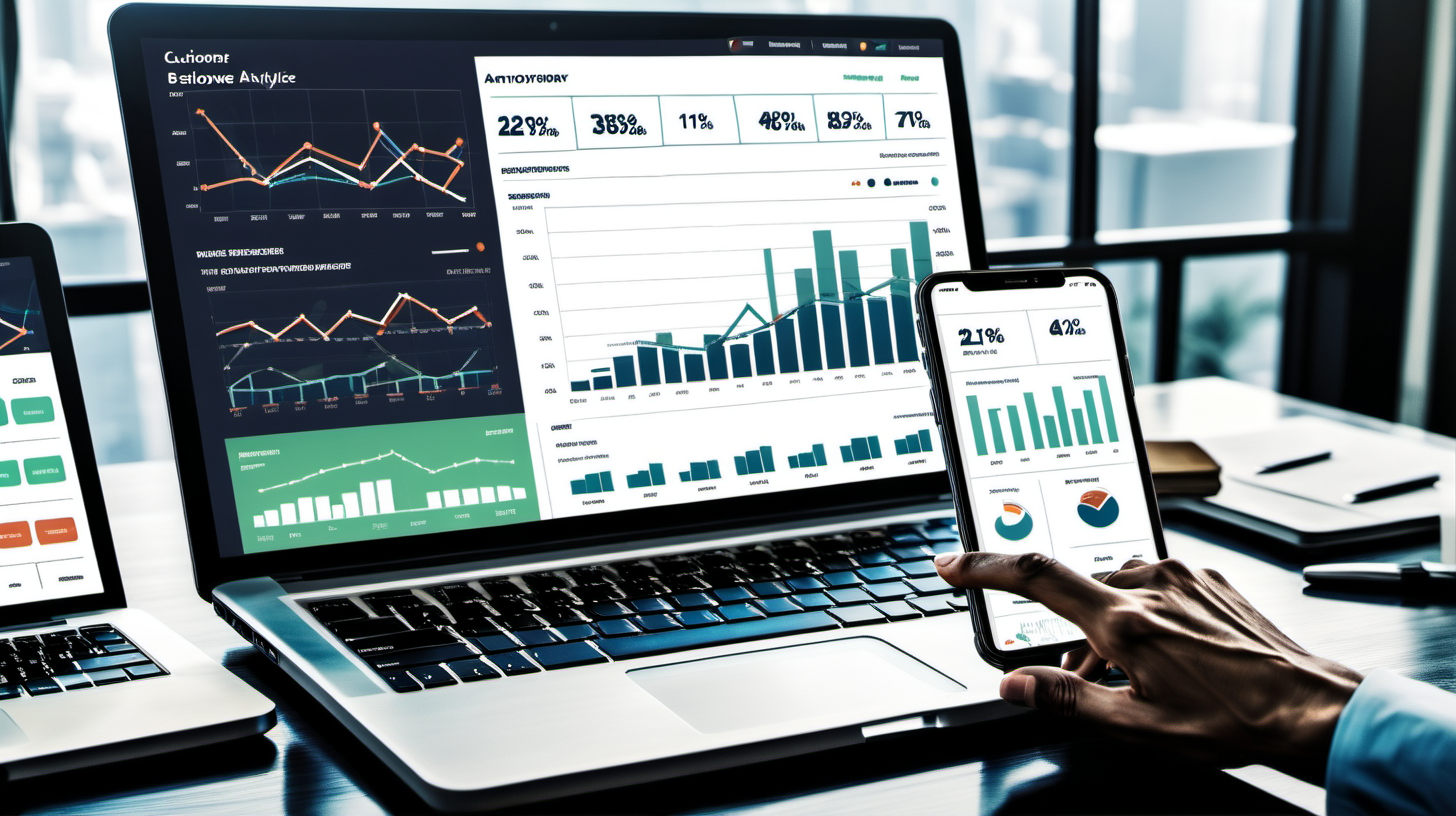 Veteran-owned business analyzing customer trends with strategic foresight, leveraging military precision for predicting market changes.