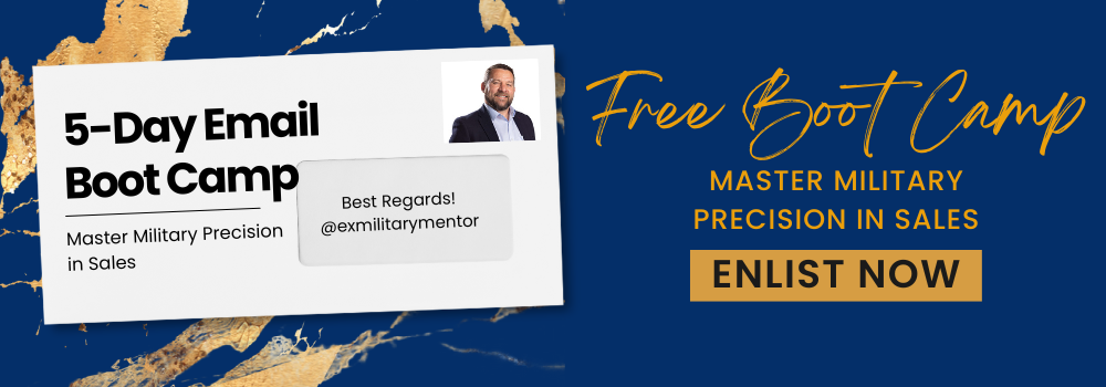 Free Boot Camp - Master Military Precision in Sales