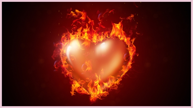 Coeur en flamme Coeur en flamme