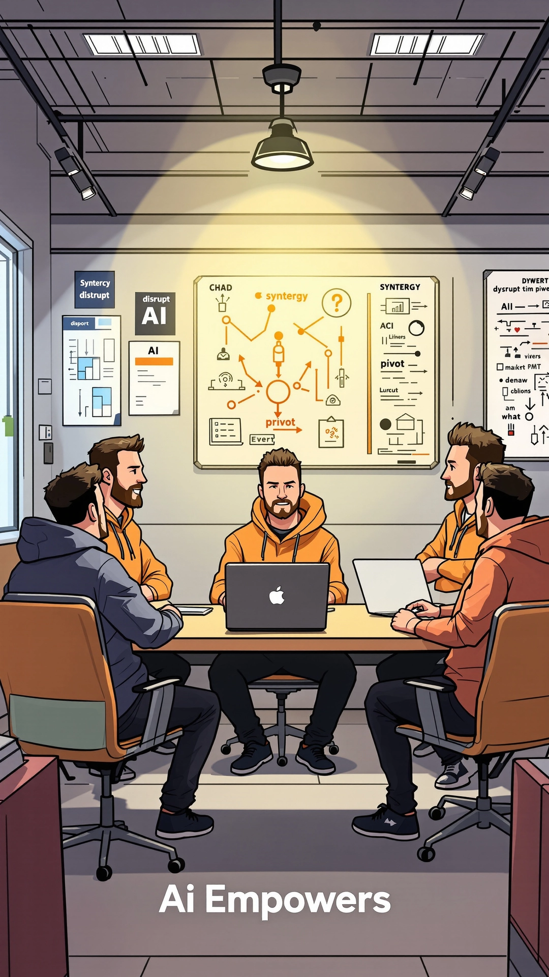 "Chad's" sitting around building Ai without women