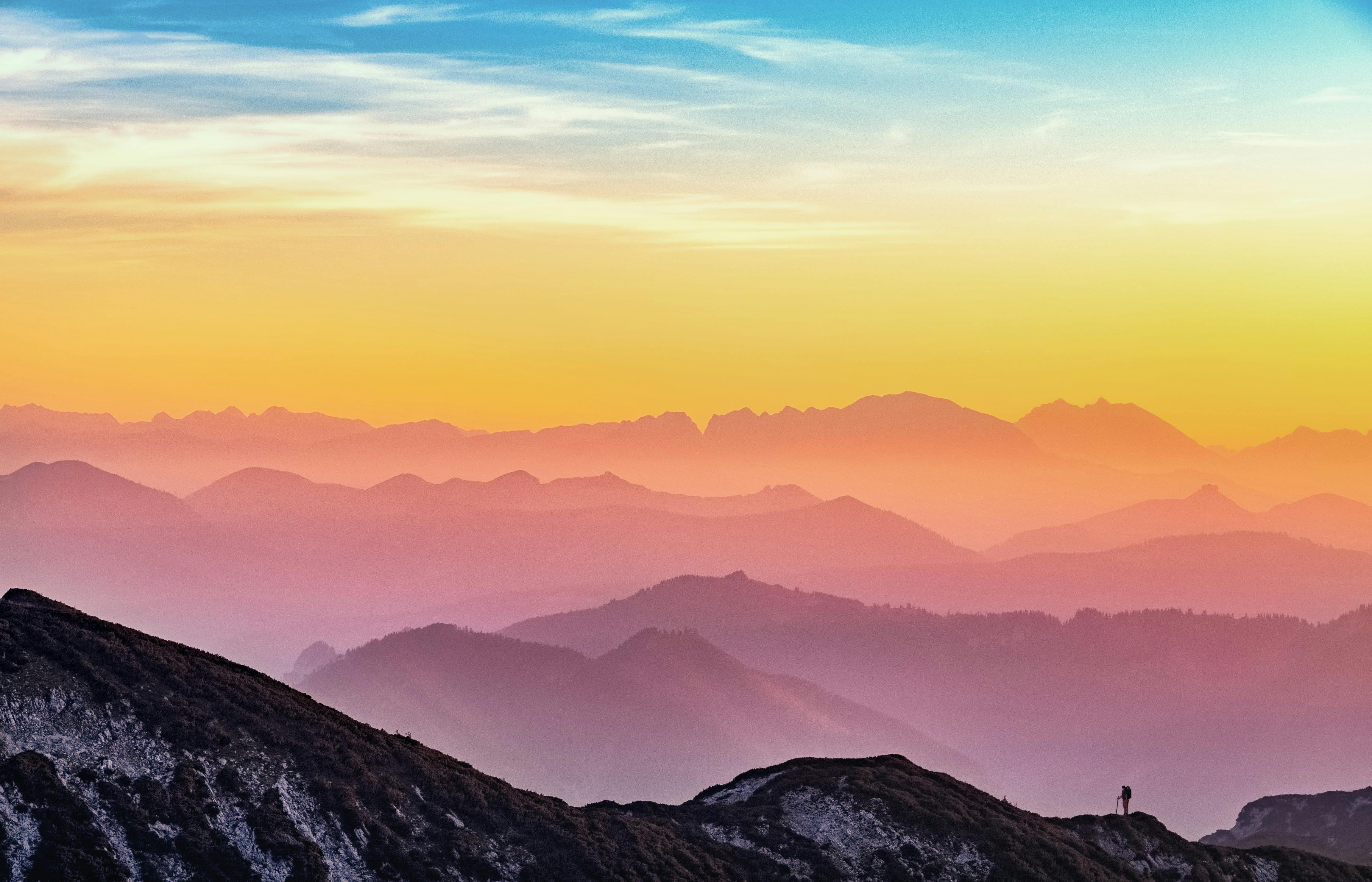 Colourful skies