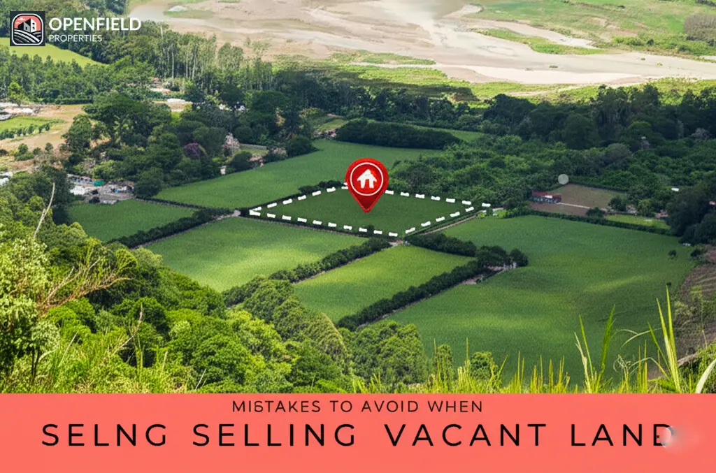Mistakes to avoid when selling vacant land Mistakes to avoid when selling vacant land