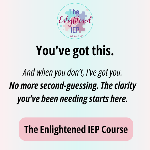the enlightened iep course, the iep course, sped, special education the enlightened iep course, the iep course, sped, special education