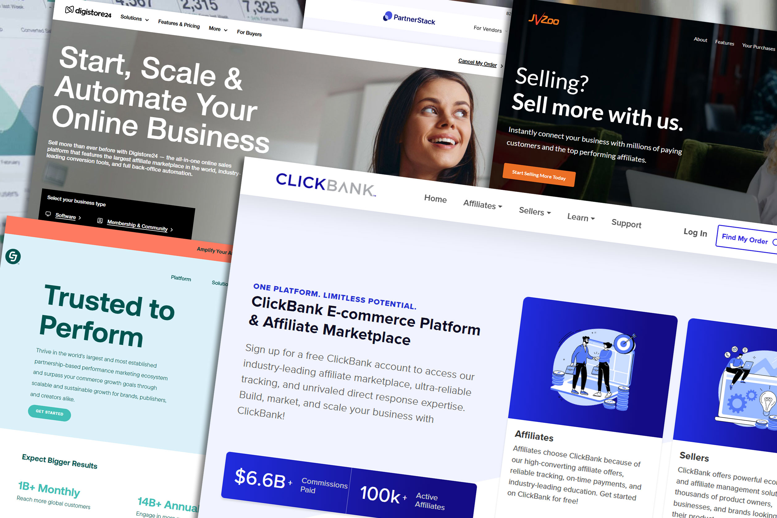 The top 7 affiliate networks The top 7 affiliate networks