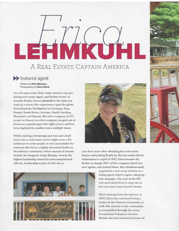 Seaside Realty | Erica Lehmkuhl Real Producers Magazine Feature Seaside Realty | Erica Lehmkuhl Real Producers Magazine Feature