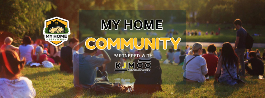 Happy family at home