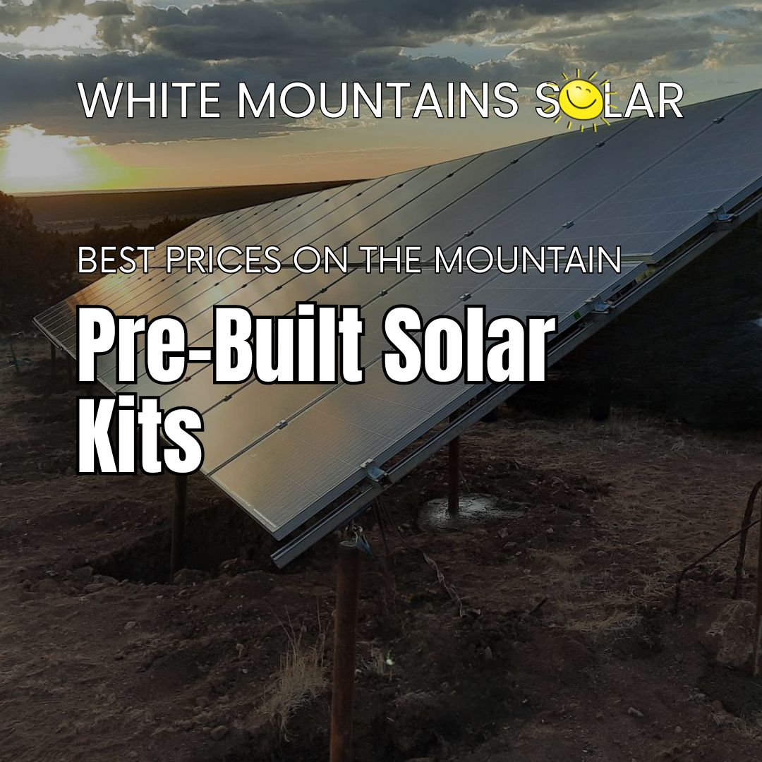 prebuilt solar kits from white mountains solar