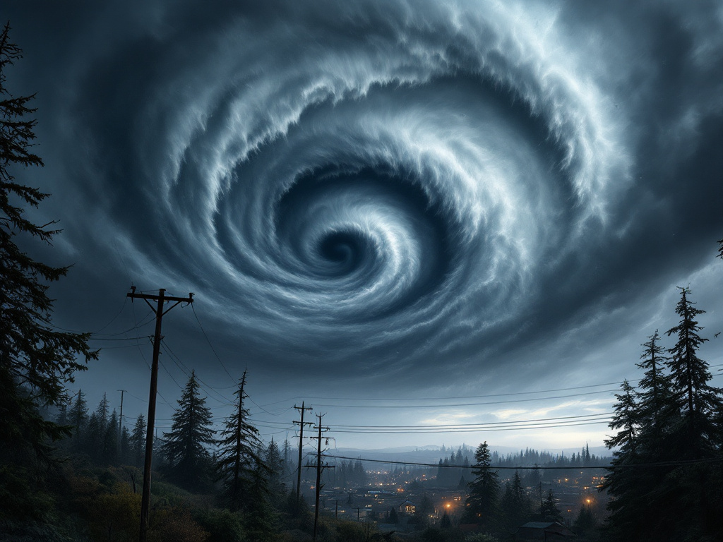 pacific northwest ai depiction of cyclone 2024