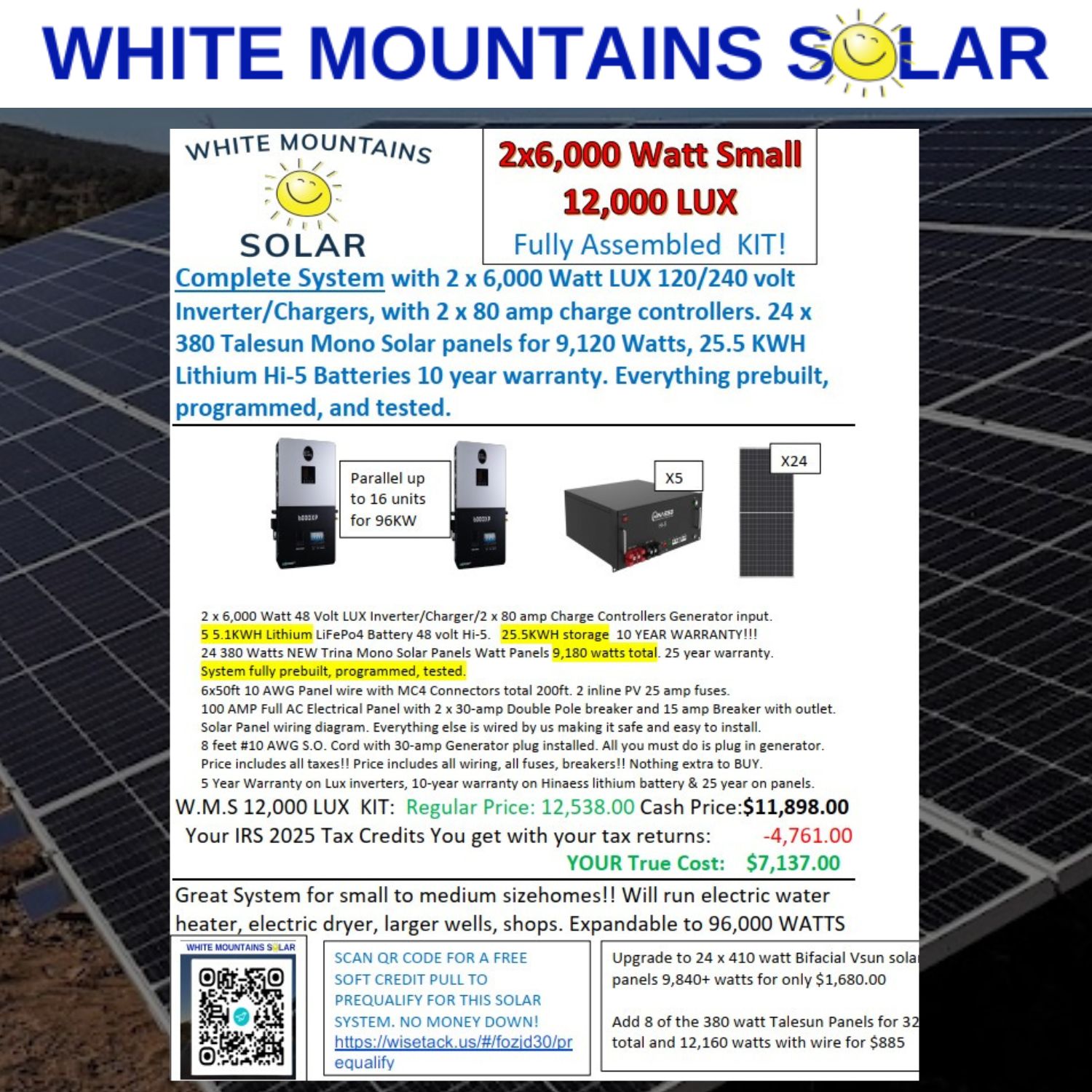 12000w solar panel kits fully programmed and assembled 12000w solar panel kits fully programmed and assembled