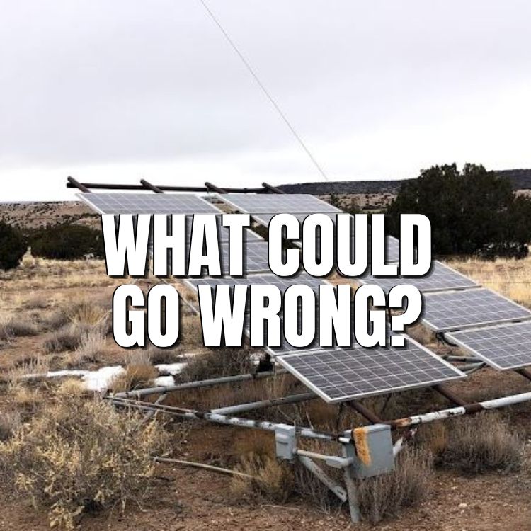 Solar panel installation in Saint Johns, Arizona