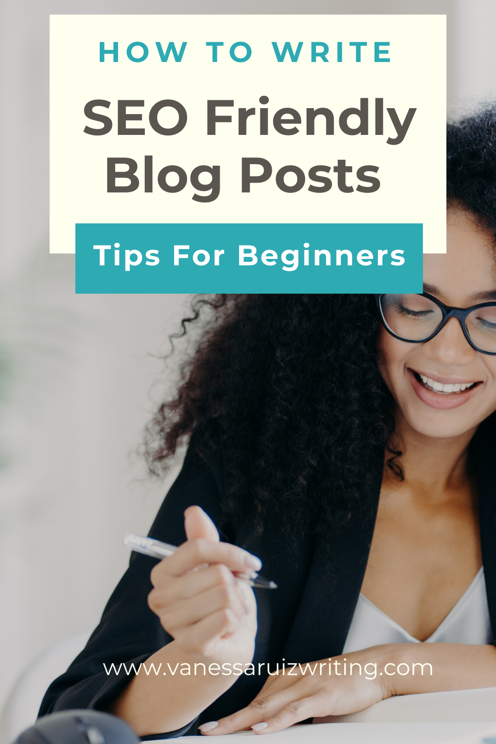 How to Write SEO Friendly Blog Posts for Beginners Pinterest Image How to Write SEO Friendly Blog Posts for Beginners Pinterest Image