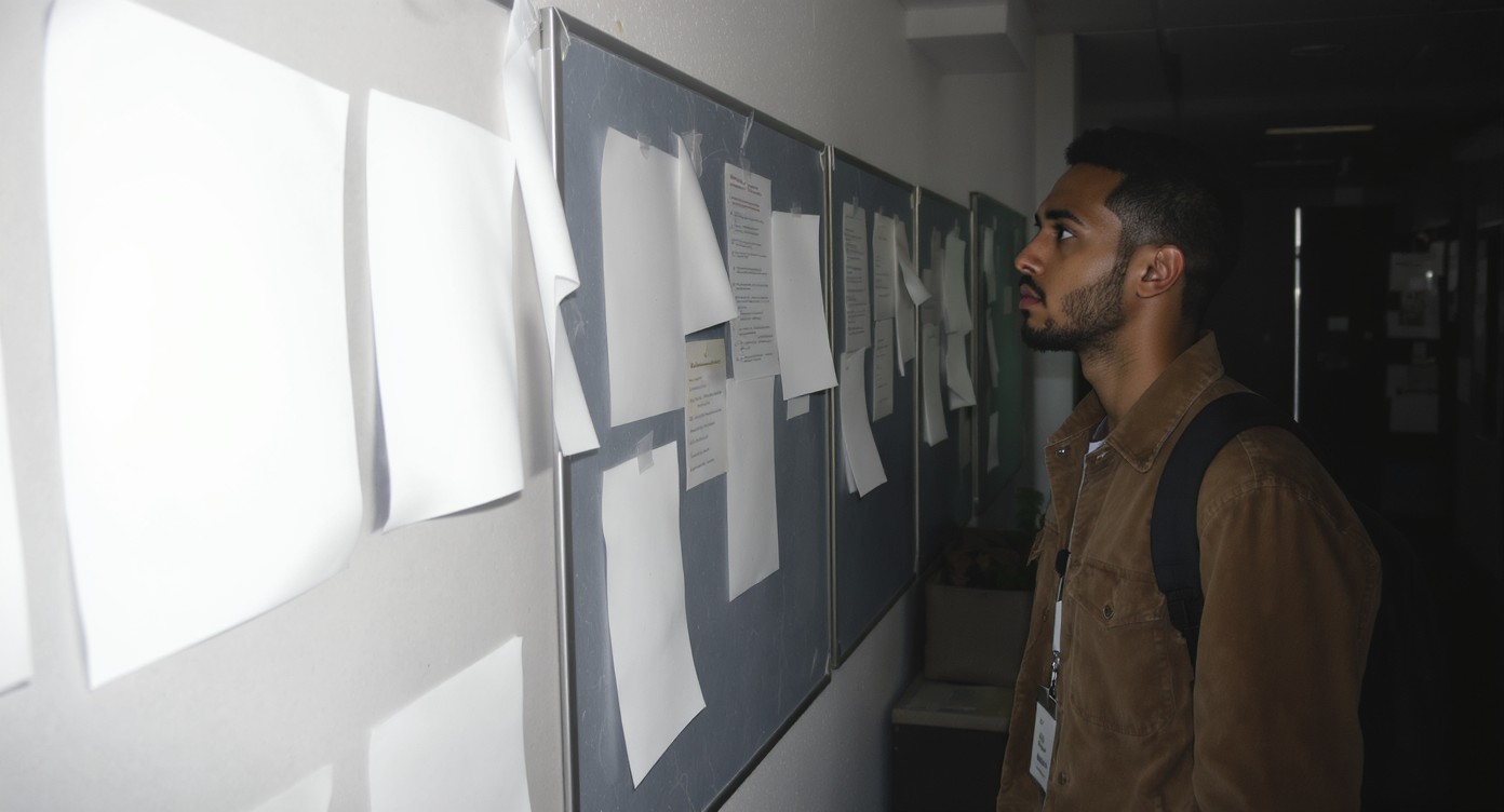 Young professional looking discouraged due to lack of career development and growth