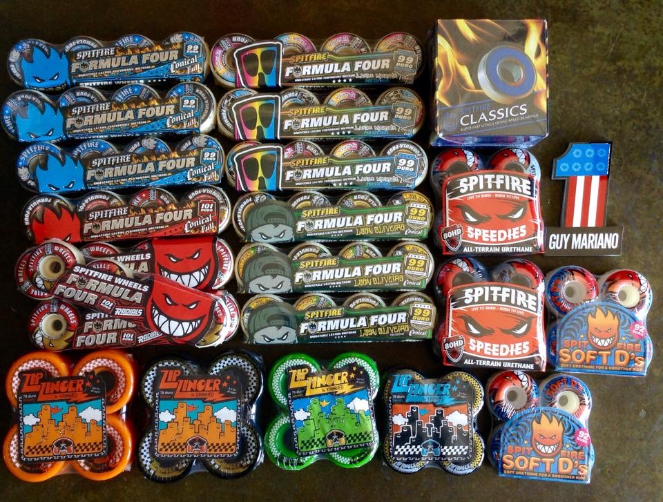 Spitfire skateboard wheels - professional grade wheels for optimal performance