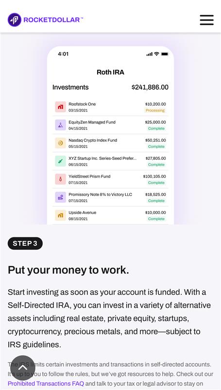 Mobile App Screenshot 1