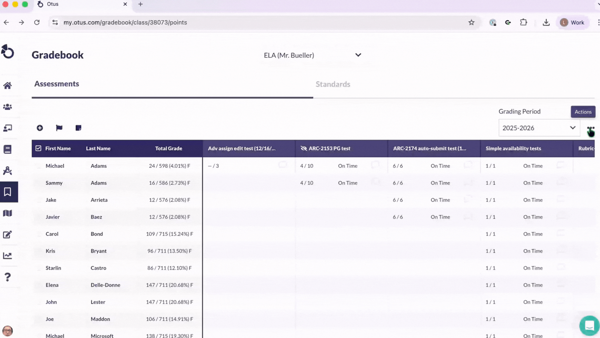 Otus Grabbing Points Otus Grabbing Points