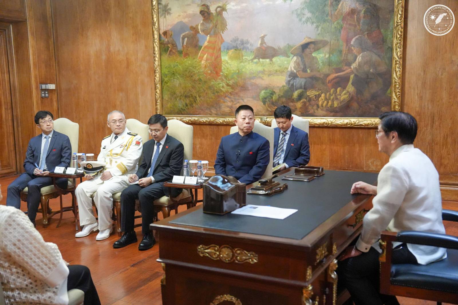 During the presentation of credentials of China’s new ambassador During the presentation of credentials of China’s new ambassador