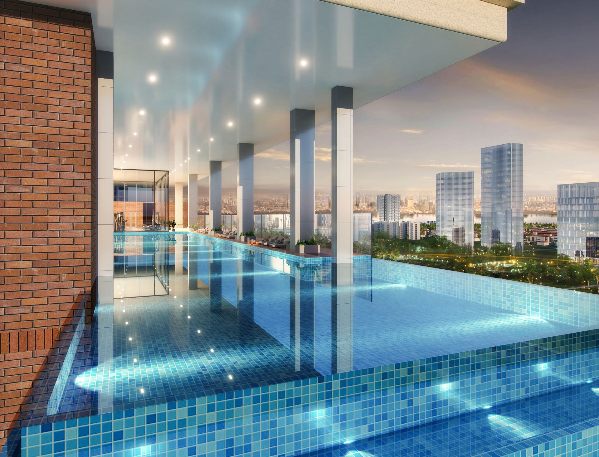 Swimming Pool View at Oasis 2 Residence Johor Bahru