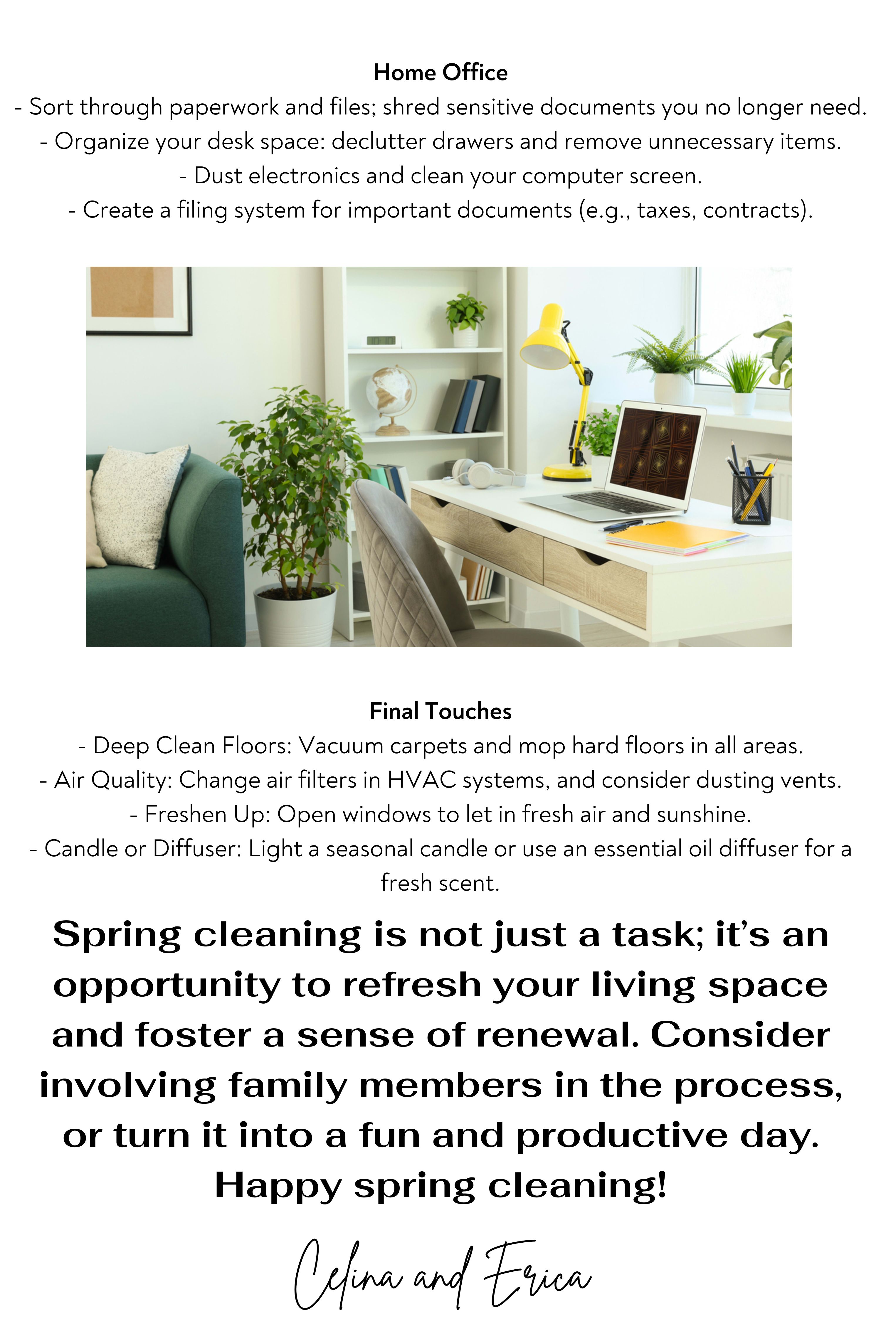 Whole House Spring Clean
