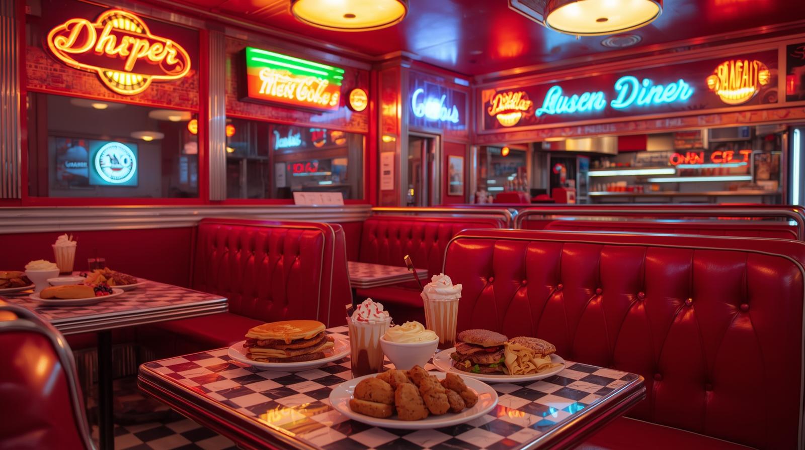 Classic diner food at Bob & Edith’s Diner in Arlington VA. Classic diner food at Bob & Edith’s Diner in Arlington VA.
