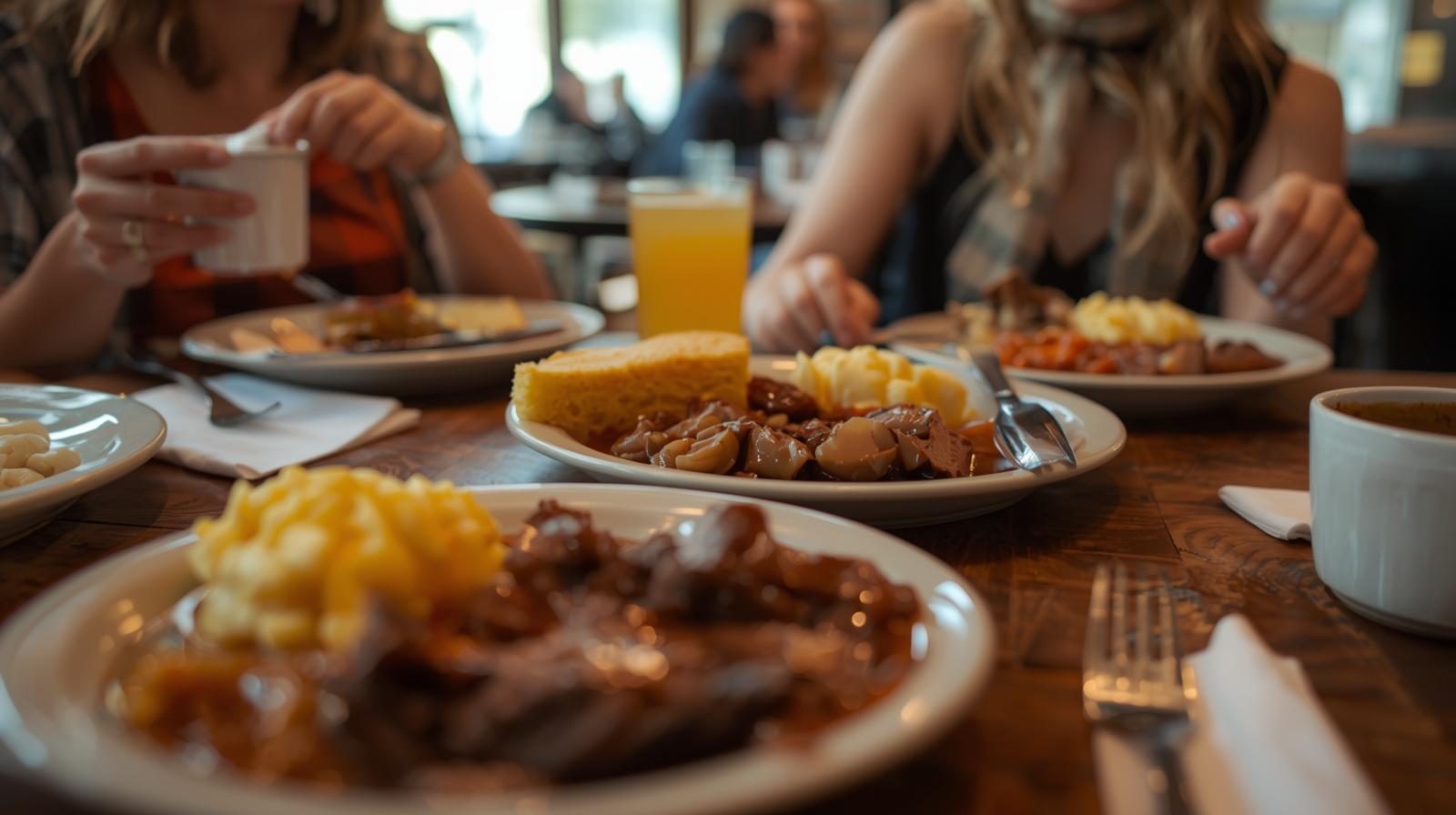 Southern comfort brunch at Ruthie’s All-Day restaurant in Arlington VA. Southern comfort brunch at Ruthie’s All-Day restaurant in Arlington VA.