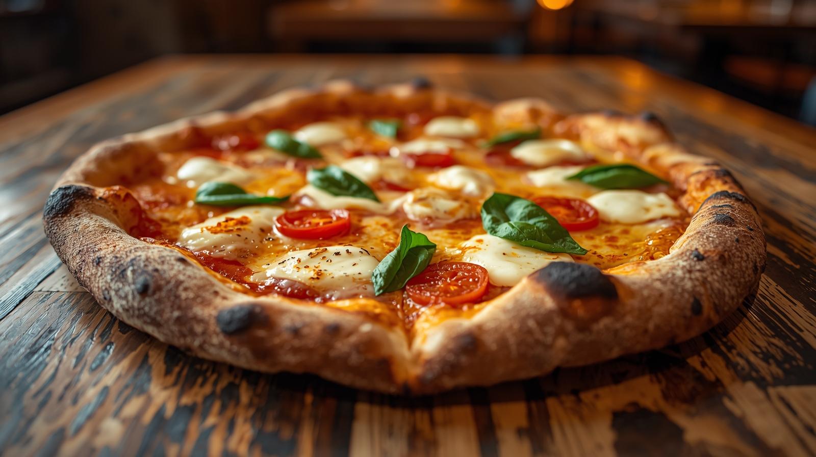 Authentic Neapolitan pizza at Pupatella restaurant in Arlington VA. Authentic Neapolitan pizza at Pupatella restaurant in Arlington VA.