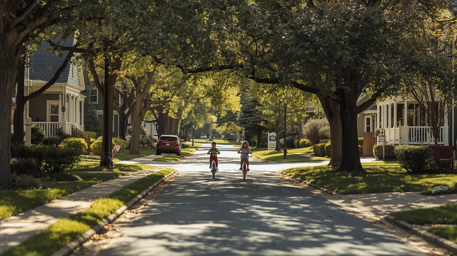 Family-friendly neighborhood street in Culpeper County VA.” Family-friendly neighborhood street in Culpeper County VA.”