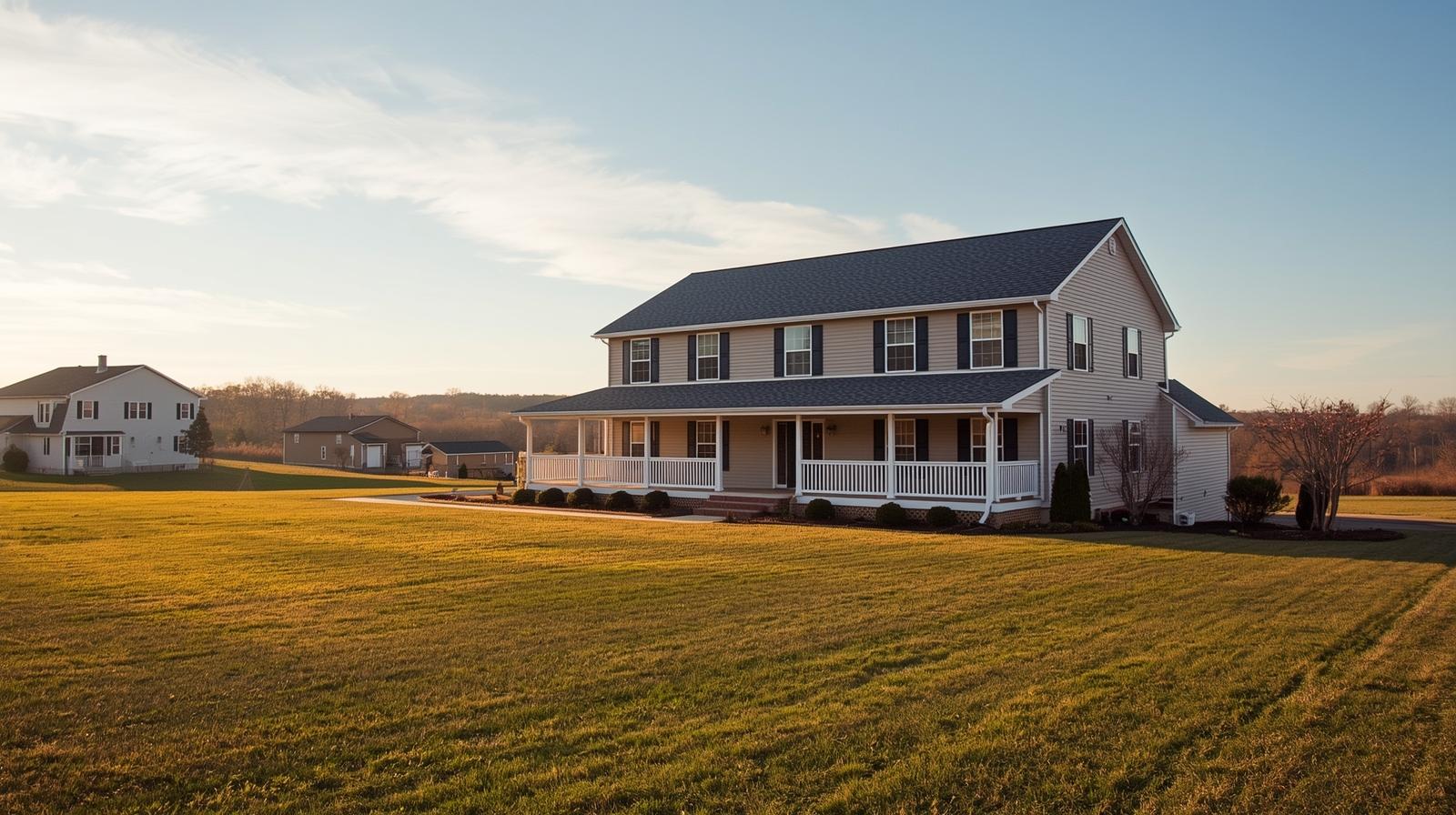 Single-family home in Culpeper County with spacious yard and countryside setting. Single-family home in Culpeper County with spacious yard and countryside setting.