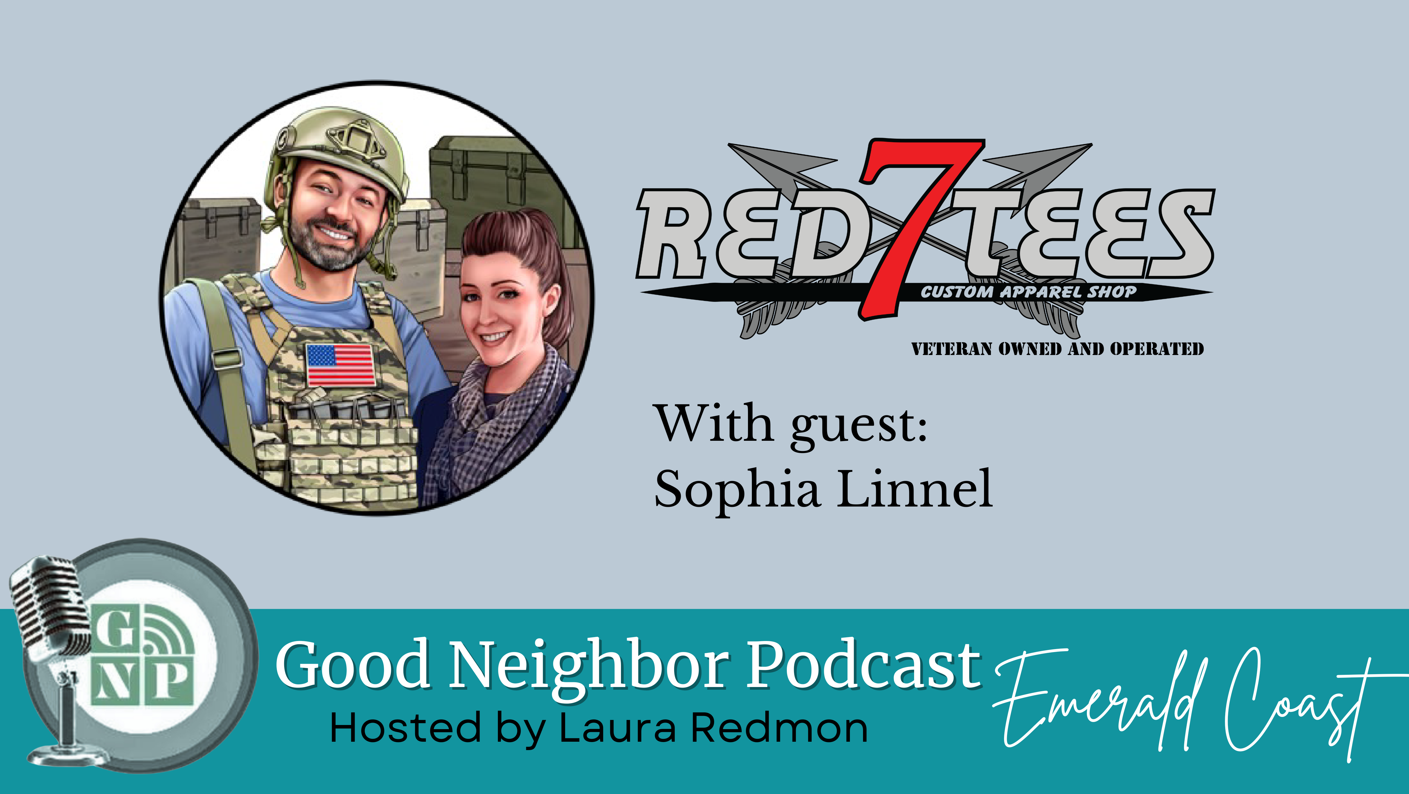 Sophia Linnel of Red 7 Tees