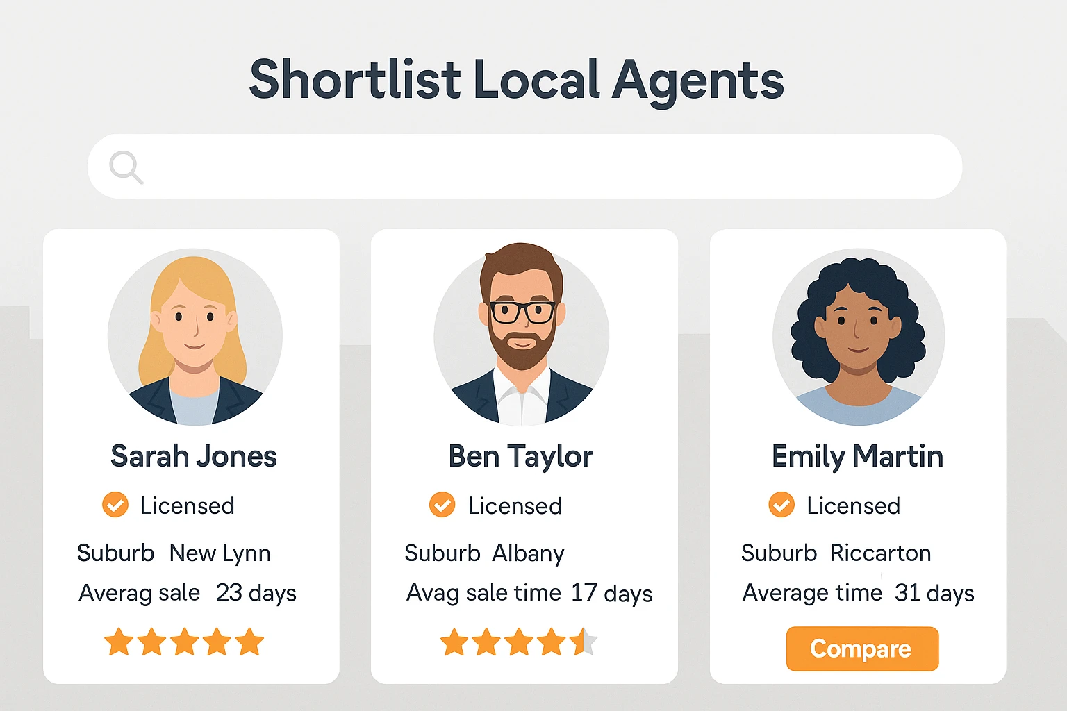 Local real estate agent