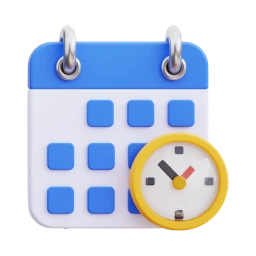 Calendar icon representing nine-day fortnight trials and staff wellbeing initiatives in education. Calendar icon representing nine-day fortnight trials and staff wellbeing initiatives in education.