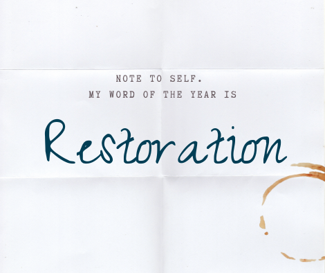 Note to Self. My word of the year is RESOLUTION. Note to Self. My word of the year is RESOLUTION.